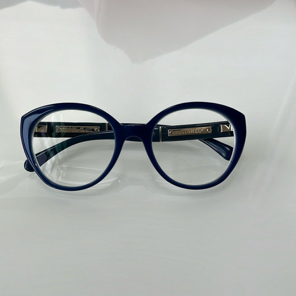 Chanel Eyeglass Blue Frame 5252Q